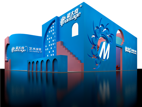 蒙太奇建博會展廳設(shè)計搭建
