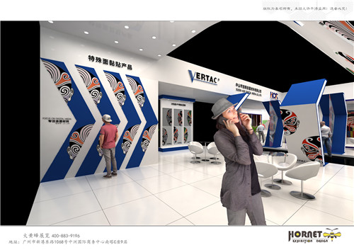 旭森涂層廣印展特裝展臺設(shè)計(jì)搭建