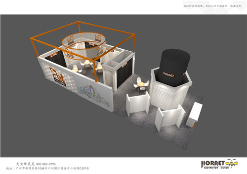 倍尚寵物水族特裝展臺設(shè)計搭建