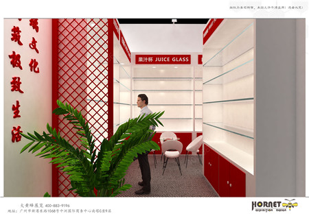 紅海玻璃廣州酒店用品展會設(shè)計(jì)制作