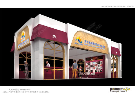 博海酒業(yè)春糖酒店展特裝展臺設(shè)計搭建