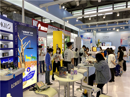 唐美智和上海美容展臺(tái)設(shè)計(jì)搭建
