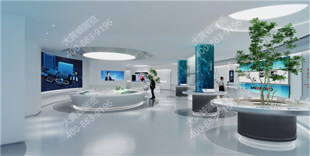 邁得諾醫(yī)療展廳設計裝修
