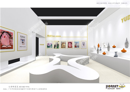 禹甸藝術(shù)上海家具展特裝展臺設(shè)計