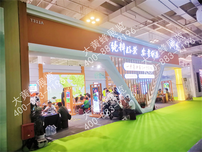 安吉白茶茶博會展會設(shè)計搭建
