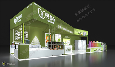 深圳展覽設計公司介紹愛養(yǎng)樂設計方案