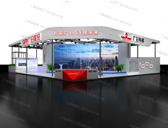 走進(jìn)2020中國(guó)國(guó)際電梯展覽會(huì)展會(huì)布置-大黃蜂展覽