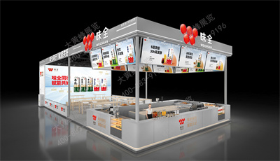 上海酒店餐飲展展覽設(shè)計搭建案例解讀之味全